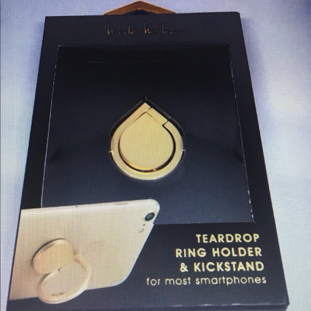 Nicole Miller Teardrop kickstand and ring holder
